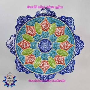 بشقاب میناکاری ۱۶ سانتیمتر کد ۱۰47