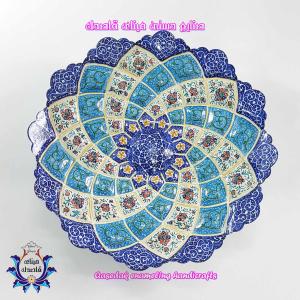 بشقاب 20 سانتیمتر میناکاری کد 1171: زیبایی و هنر ایرانی در هر منزل