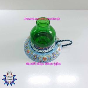 "جا شمعی و جا عودی میناکاری کد 15 - طراحی زیبا و منحصر به فرد"