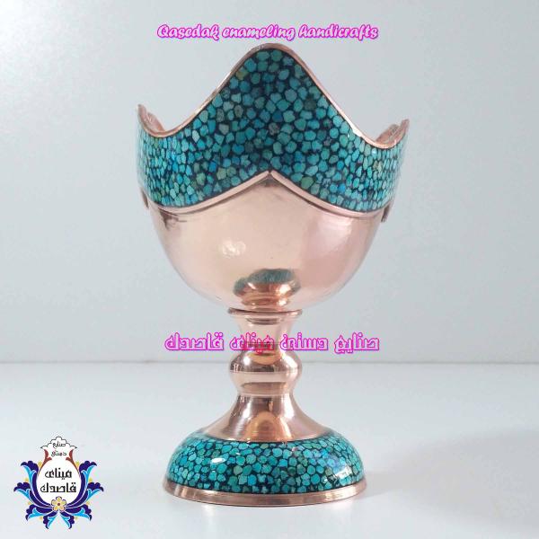کشکول فیروزه کوبی سایز ۱ کد 3