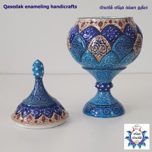 قندان پایه دار ۲۵ سانتیمتر کد 25