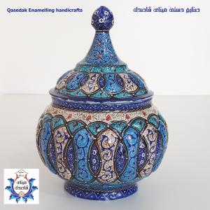 قندان میناکاری سایز متوسط کد ۲۸۲۰