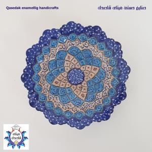 بشقاب میناکاری ۲۰ سانتیمتر کد ۱۱۱۴