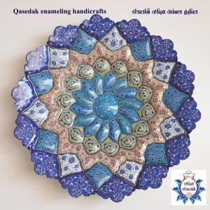 بشقاب میناکاری ۳۰ سانتیمتر کد ۱۳۷۸