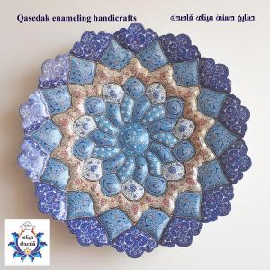 بشقاب میناکاری ۳۰ سانتیمتر کد ۱۳۸۱