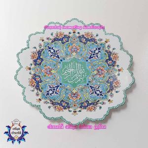 بشقاب " بسم الله الرحمن الرحیم " ۳۰ سانتیمتر  کد۱۳۹۴