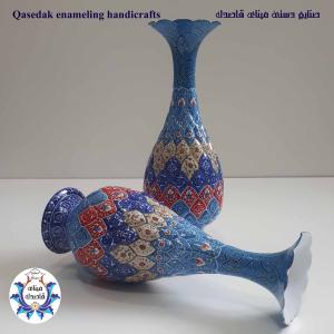 گلدان میناکاری ۲۵ سانتیمتر کد ۱۶۱۱