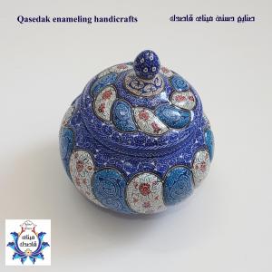 قندان میناکاری سایز متوسط کد ۲۸۲۴