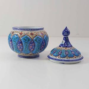 قندان میناکاری سایز متوسط کد ۲۸۲۶