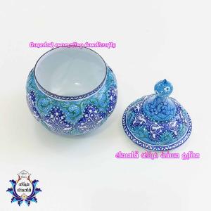 قندان میناکاری سایز کوچک کد ۲۸۲۸