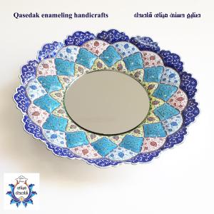 آیینه میناکاری سایز ۳۰ سانتیمتر کد 5