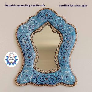 آیینه و شمعدان میناکاری کد ۳