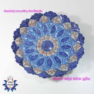 بشقاب میناکاری ۳۰ سانتیمتر کد1395