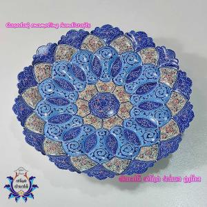 بشقاب میناکاری ۳۰ سانتیمتر کد 1398