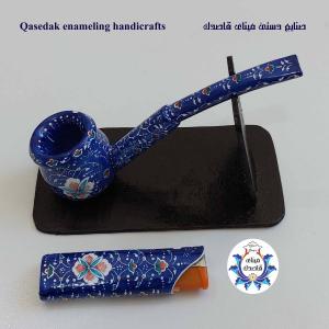 ست پیپ و فندک میناکاری کد ۲