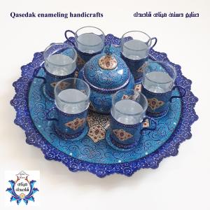 سرویس چایخوری میناکاری کد ۱