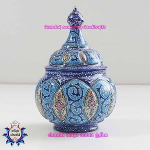 قندان میناکاری سایز کوچک کد ۲۸۲۹