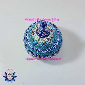 قندان میناکاری سایز متوسط کد ۲۸۲۵