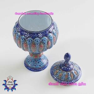 قندان پایه دار ۲۲ سانتیمتر کد ۵