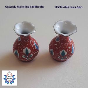 گلدان میناکاری ۴ سانتیمتر  کد ۱