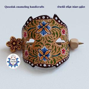 گیره مو میناکاری کد ۲